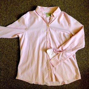 Banana Republic Soft Wash Shirt - pink - XL - EUC